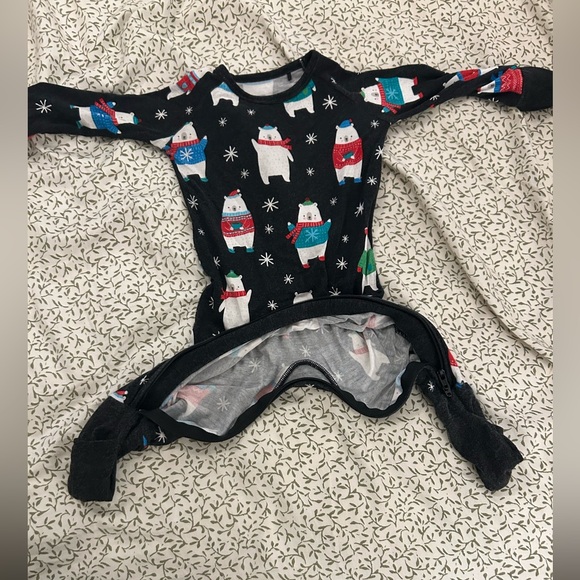 Little Sleepies polar bear pals 3-6mo pajamas - Picture 3 of 4